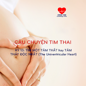 CÂU CHUYỆN TIM THAI | KỲ 13: TIM MỘT TÂM THẤT hay TÂM THẤT ĐỘC NHẤT (The Univentricular Heart)