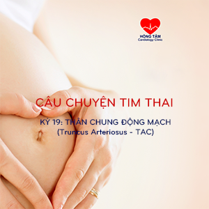 CÂU CHUYỆN TIM THAI | KỲ 19: THÂN CHUNG ĐỘNG MẠCH (Truncus Arteriosus – TAC)